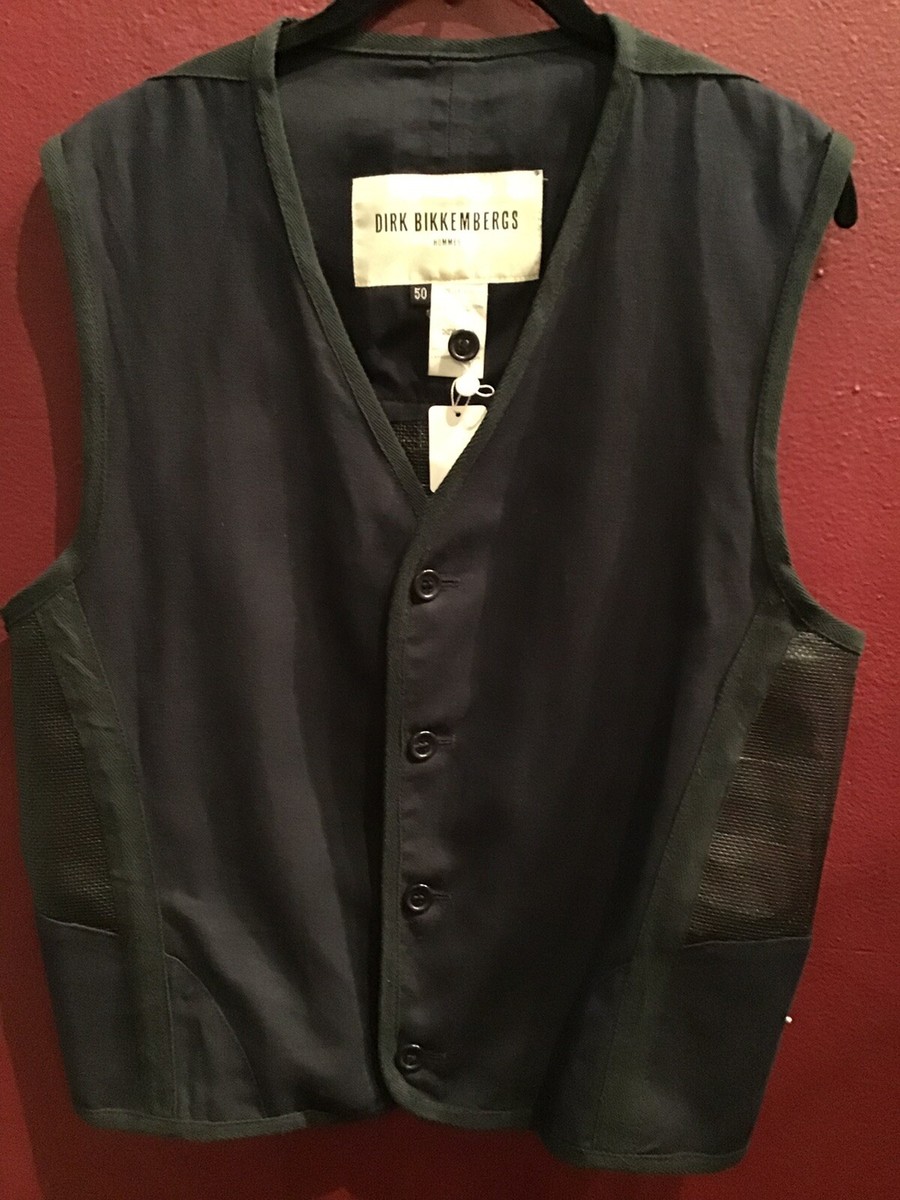90s Dirk Bikkembergs Leather Vest