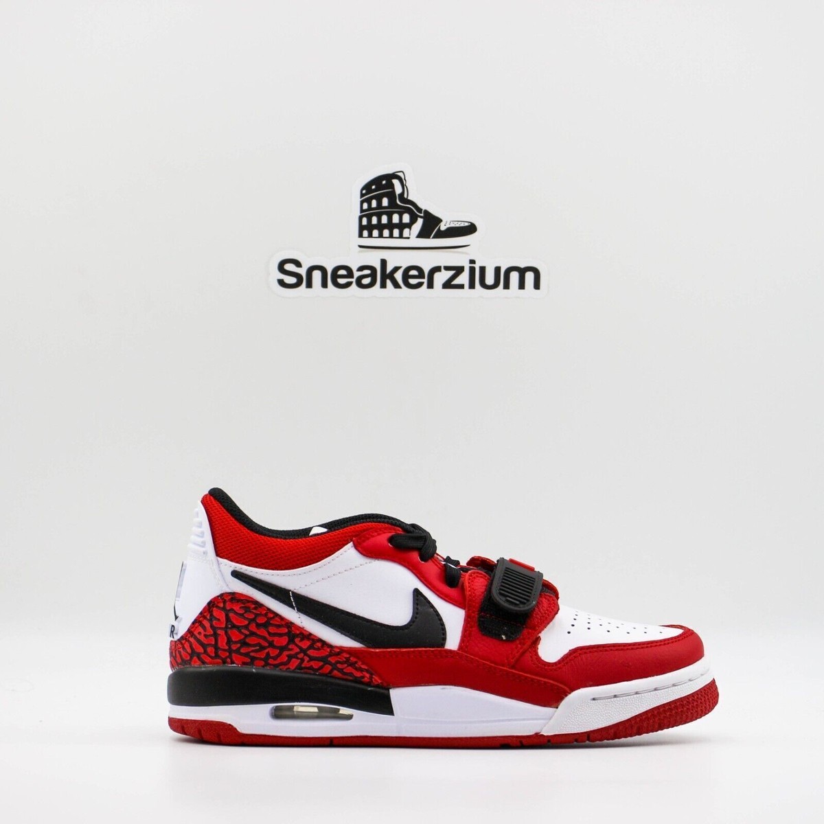 Nike Air Jordan Legacy 312 Low Chicago White Black CD9054-116
