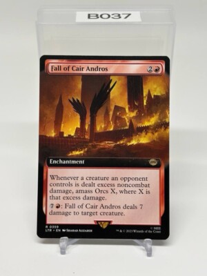 Extended Art - Fall of Cair Andros - MTG - LOTR Lord of the Rings - NM