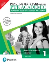PTE Academic Practice Test Plus-Vol 1 1st INTL ED "Free Ship from USA"