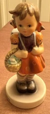 Vintage GOEBEL HUMMEL GERMANY SCHOOL GIRL ERSTER SCHULGANG MADCHEN FIGURINE