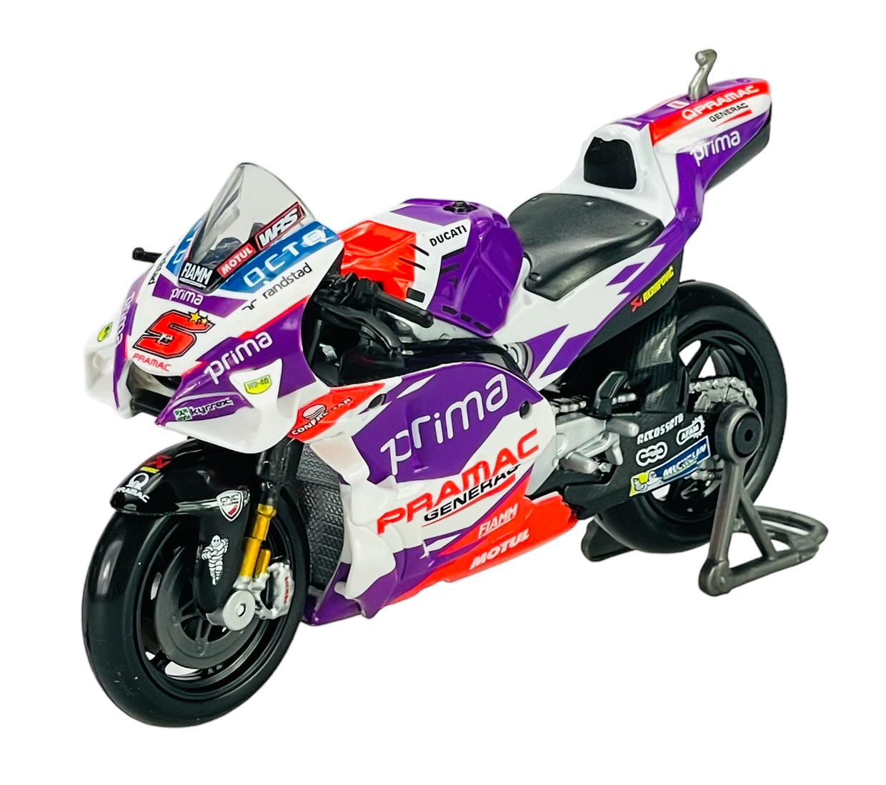 Ducati Desmosedici GP 2021 Pramac Racing #89 Jorge Martin 1-18 Maisto