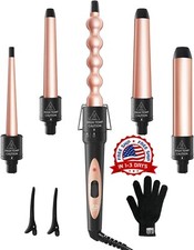 Rizador autom tico profesional antienredos Rizador de pelo 5 en1 de rizadores US