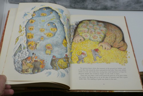 D'AULAIRES' TROLLS, HC, DJ ILLUSTRATED BOOK, SIGNED 1972 1ST ED, INGRI & EDGAR - Picture 7 of 9
