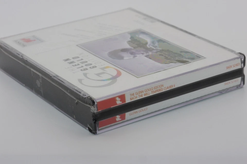 Sealed GLENN GOULD Edition BACH Well Tempered Clavier II SONY Classical 2CD Box Foto 3 de 3