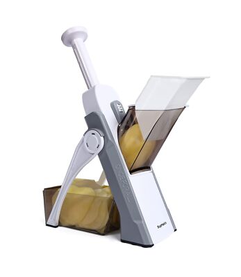 SUPMAKIN Safe Mandoline Food Slicer, Kitchen Multi Vegetables Chopper, Potato...