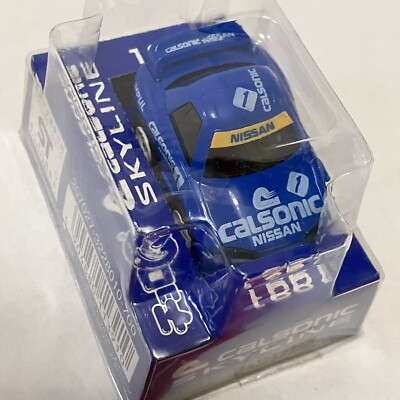 Rare R32 Nissan Skyline GT-R Calsonic Choro Q Pullback Penny Racer