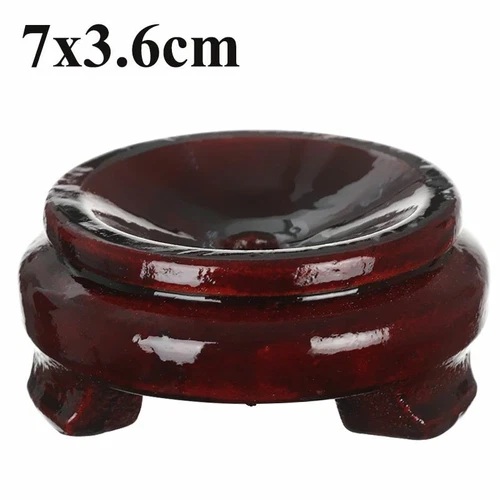 Base de soporte de exhibición de madera para soporte de bola de cristal esfera globo rama decoración del hogar - Imagen 10 de 44