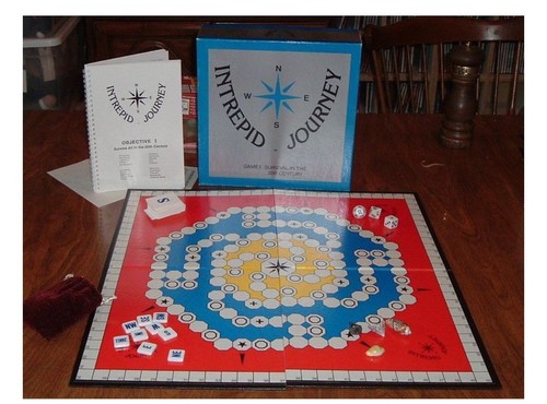 Rare OOP Intrepid Journey Board Game by Teamwork Entertainment 1985 NEW & SEALED - Picture 2 of 2