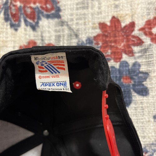 Vintage Apex One 1994 World Cup USA Soccer 94 Baseball Cap Snapback Hat Rare EUC - Picture 4 of 6