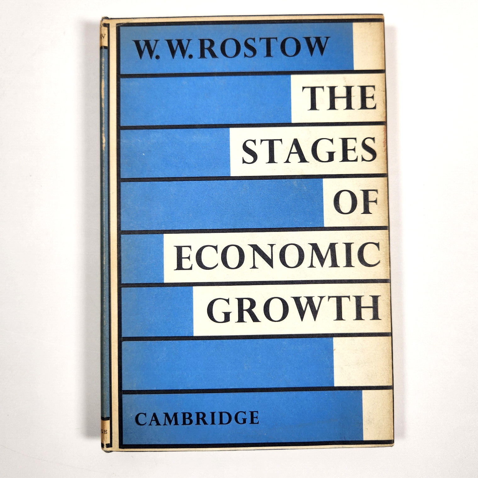 S L1600 The stages of economic growth rostow vtg 1961 hc dj non communist manifesto
