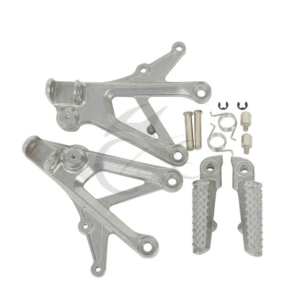 Soporte reposapiés delantero apto para Honda CBR600F4I 01-06 CBR600 F4 99-00 Foto 2 de 4