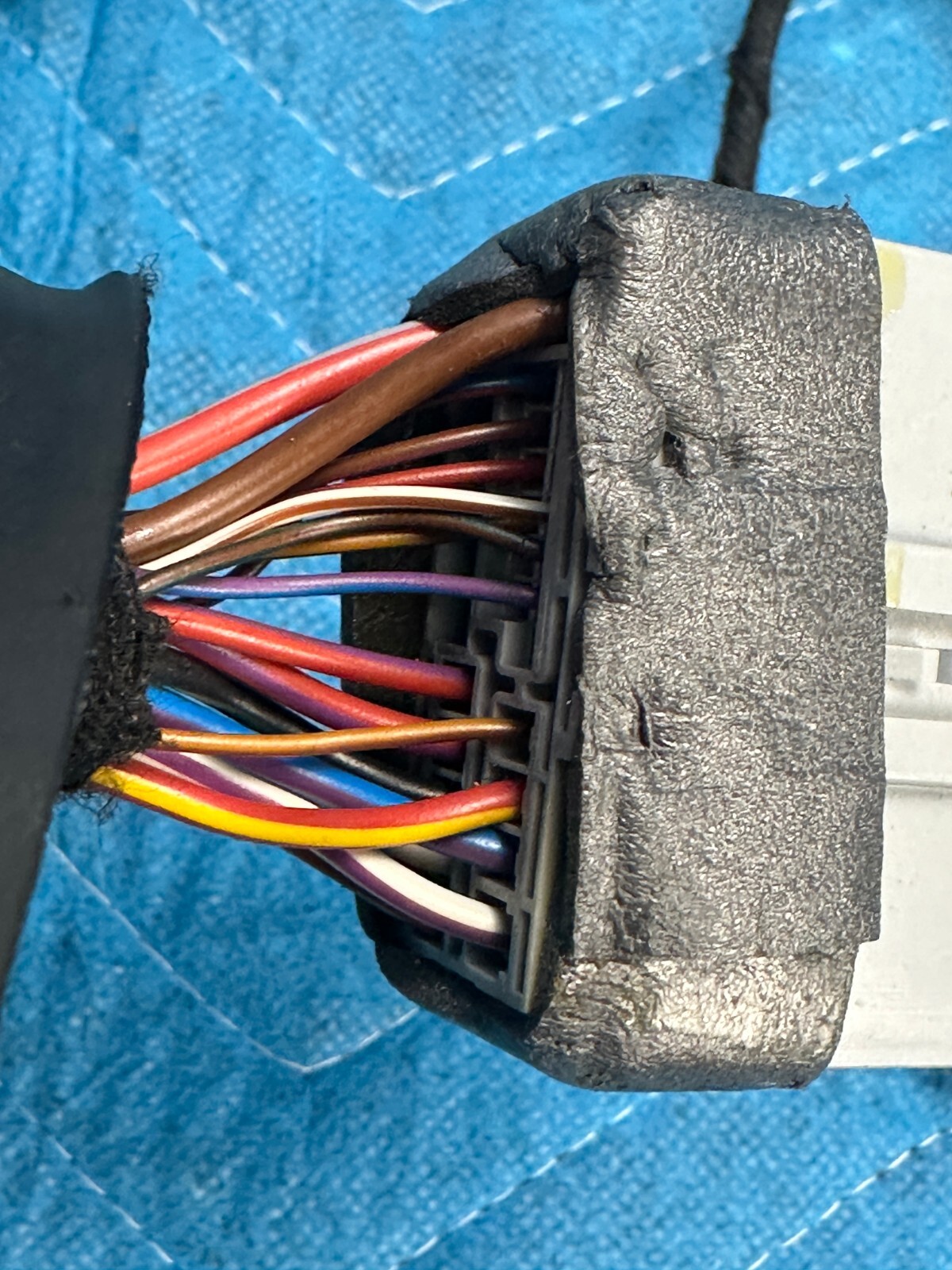 Bentley Cont Flying Spur Rear Door Wiring Harness Driver's Side 2006-2012 OEM