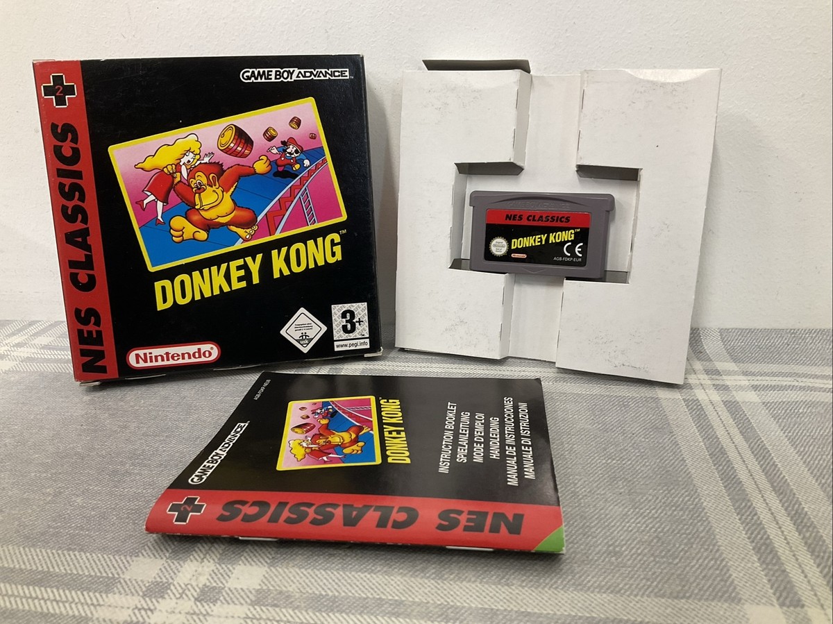 Nintendo Gameboy Advance NES Classics Donkey Kong