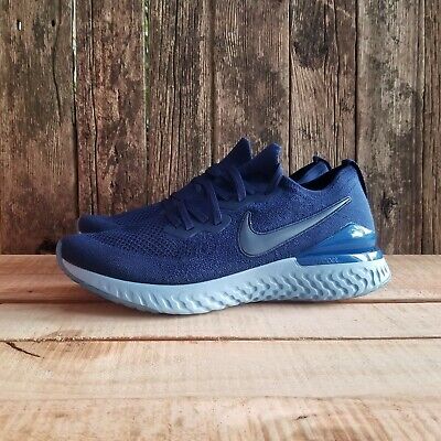 Nike Epic React Flyknit 2 Running Blue Void BQ8928 400 Men's Size 11.5 | eBay