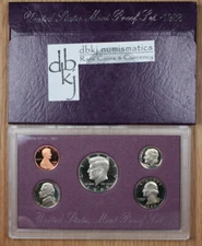 1988 S US Mint Proof Set - OGP