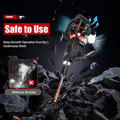 #ad Multifunction Gas Powered Petrol Jackhammer Gasoline Hammer Drilling Machine $194.00