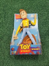 Vintage 1996 Disney Toy Story Woody Hasbro Plush 15  Doll Fully Poseable NEW