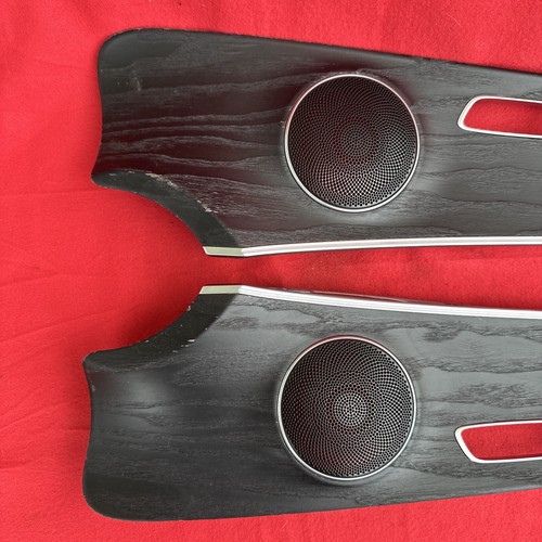 GENUINE MERCEDES BENZ E-CLASS W213 DOOR TRIMS BLACK ASH WOOD AMBIENT SET RHD - 第 6/24 張圖片