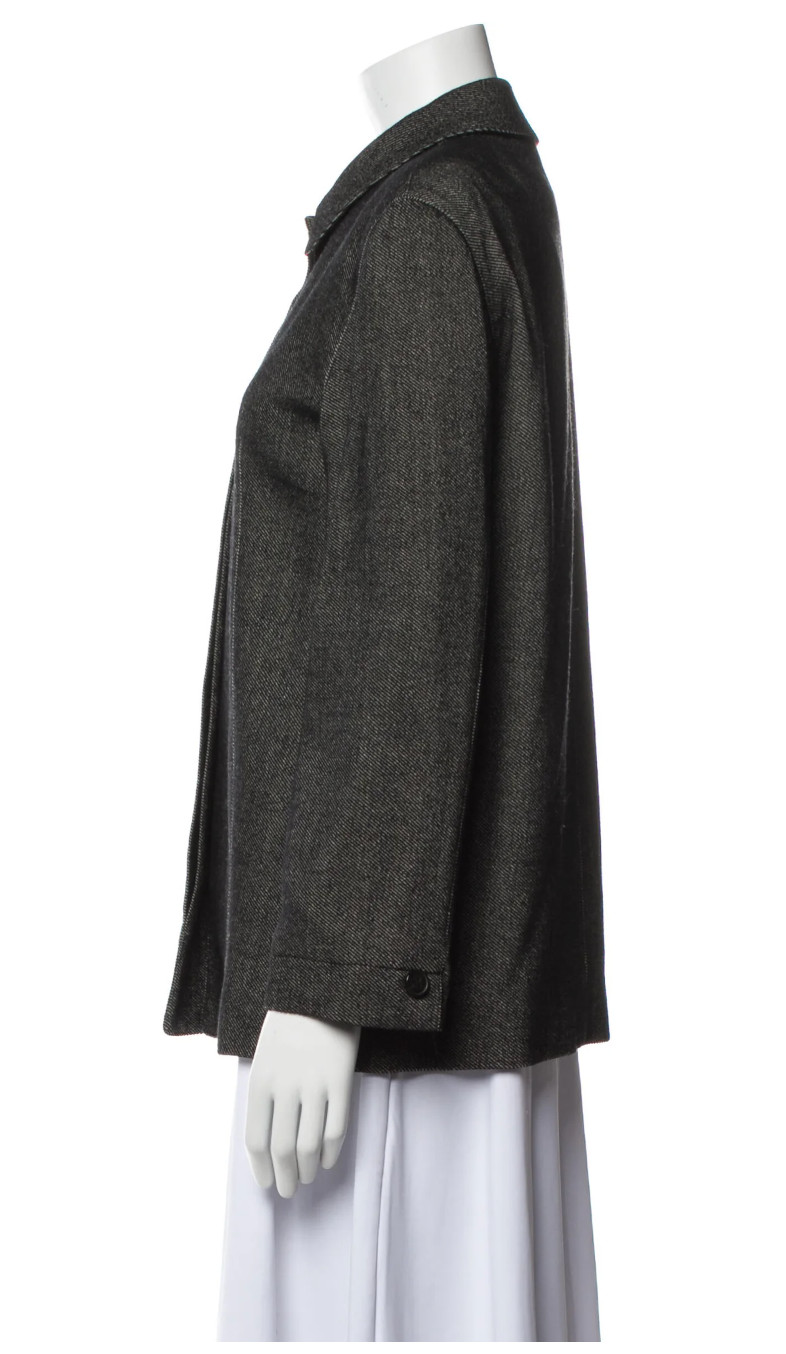 CALVIN KLEIN COLLECTION (Tweed Pattern Blazer) - … - image 2