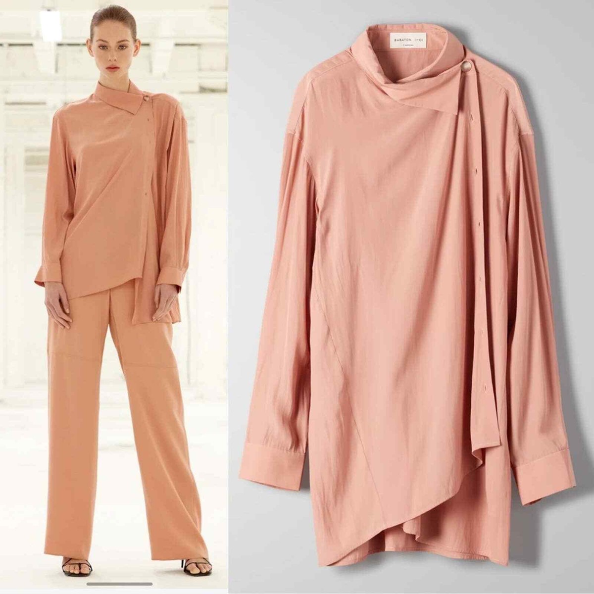 Aritzia Babaton Athena Blouse
