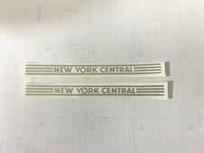 LIONEL PART 221T , PAIR OF SILVER NEW YORK CENTRAL TENDER STRIPES