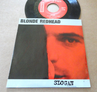 DISQUE 45T BLONDE REDHEAD  '' SLOGAN (s.gainsbourg) ''
