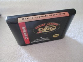 BOXING LEGENDS of the RING SEGA GENESIS COMPLETE CIB