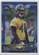 2015 Topps Chrome Rookies Blue Refractor /199 Bud Dupree Alvin Dupree #157 0t2