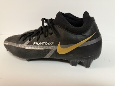 Nike Phantom GT2 Black and Gold Soccer Cleats, Men s Size 11