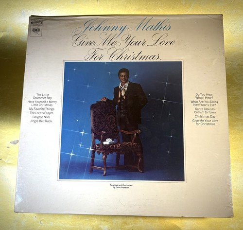 Johnny Mathis Lp • Still Sealed / New • Give Me Your Love For Christmas • 1969