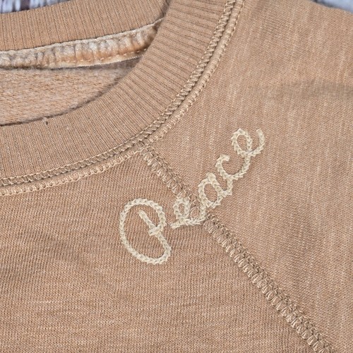 American Eagle Peace Embroidered Crewneck Sweatshirt S NWT - Picture 4 of 10