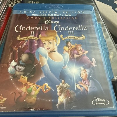 Cinderella II: Dreams  & Cinderella III (mBlu-ray Part 2 & 3 ,DVD Only Part 2