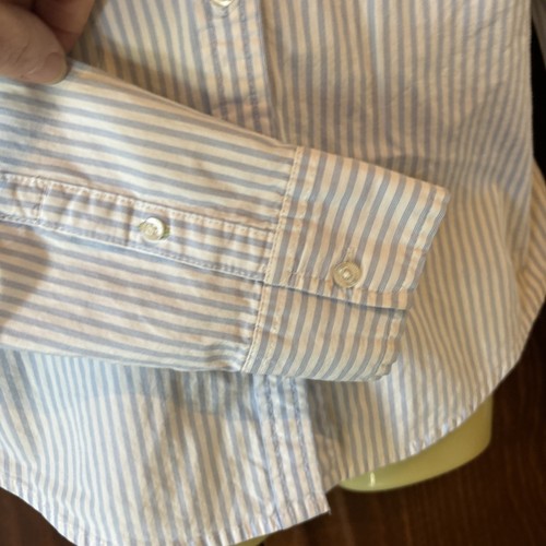 HOLLISTER WOMEN'S Blue FITTED SHIRT/BLOUSE SIZE M - Picture 3 of 6