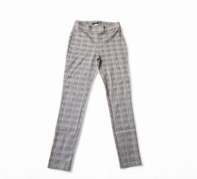 Tommy Hilfiger Women's Plaid Ankle Pants Size 6 Professor Dark Academia Office