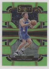 2023-24 Panini Select Concourse Neon Green Prizm 22/75 Sasha Vezenkov #74 1h1u