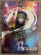 2025 Topps WWE Universe John Cena #IIM-10, International Impact Insert Card