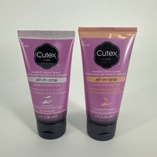 2 PACK Cutex Care Hand Cuticle Cream Grapefruit AND Unscented 2.7 fl oz x2 NWOB