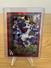 2025 Topps Series 2 Austin Barnes Red Diamante Omega 5/5