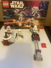 LEGO Star Wars: Clone Troopers Battle Pack (7655) One Replaced Piece With Manual