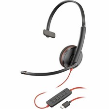 Poly Blackwire 3210 Monaural USB-C Headset +U...