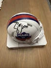 Sean McDermott Autograph Buffalo Bills Farewell Season Speed Mini Helmet PSA COA