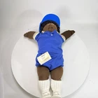 CABBAGE PATCH KIDS DOLL African American Black Boy 1985 Baseball Little Slugger