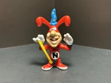 Domino’s Pizza Noid 1988 Claymation 3" Wizard PVC Mini Figure Avoid the Noid!