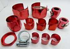 Used Lot Of Magna Clamp Hose Ends Radiator Fuel Heater Hose