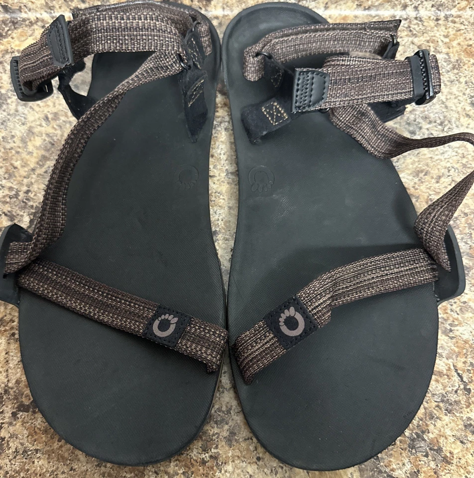 Xero Zapatos Descalzos Sandalias Hombre’s 11 Marrón/Negro Minimalista En muy buena condición Foto 2 de 4