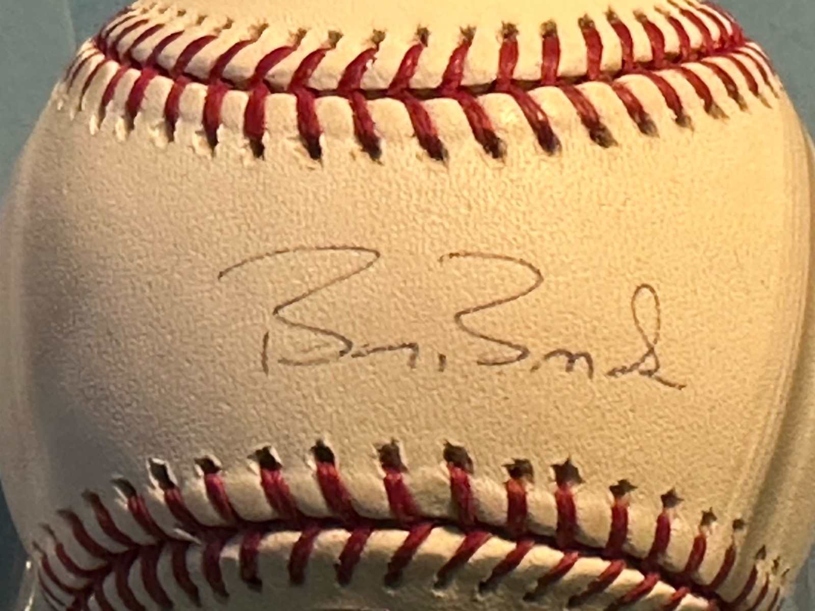 BARRY BONDS AUTOGRAPHED BASEBALL PSA/DNA AUTHENTICATION S F GIANTS AUTO