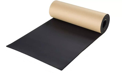 Sponge Neoprene with Adhesive Foam Rubber Sheet 1/4  Thick X 12  Wide X 54  Long