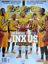 Cleanthony Early - Wichita State - Autographed Sports Illustrated - 2/24/14