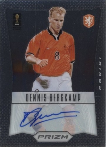FRANCE 98 Card #27 DENNIS BERGKAMP Netherlands Team, 1998 FIFA